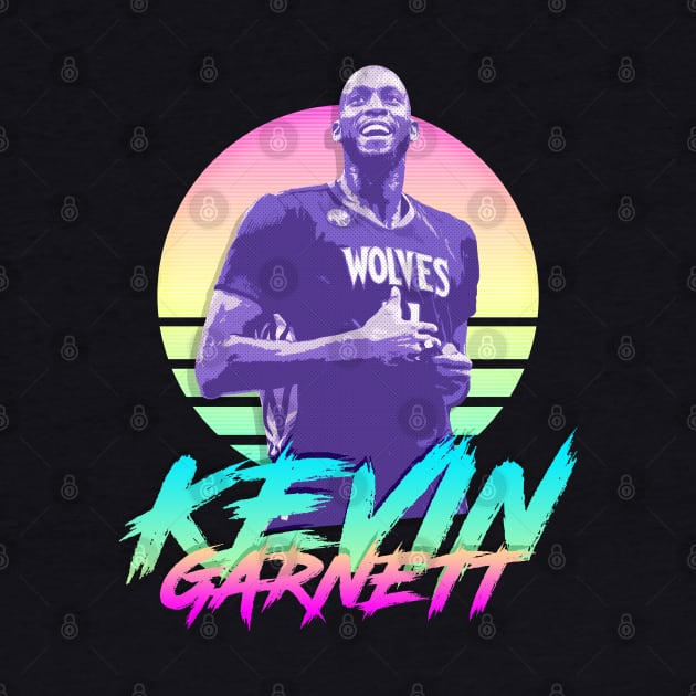 Kevin Garnett Retro Futuristic Aesthetic by StupidHead